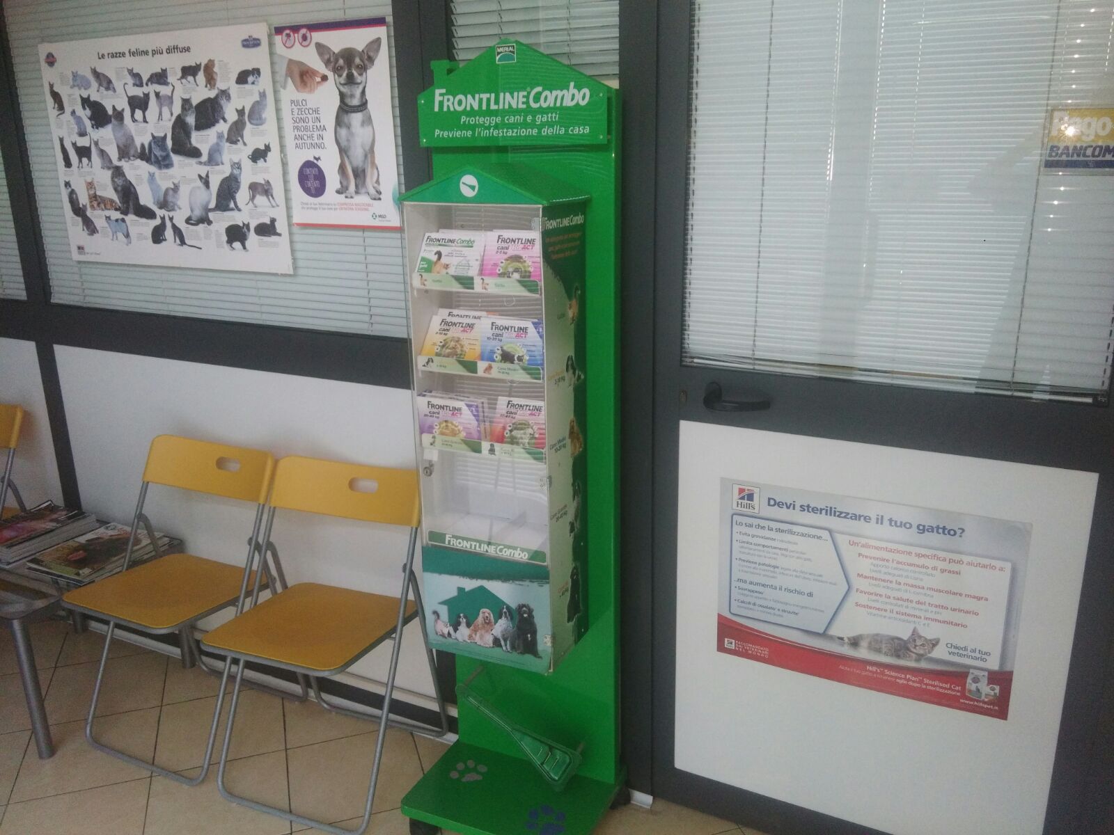 Veterinario Piazza Bologna Roma – sala d’attesa Veterinario Piazza Bologna Roma - sala d'attesa